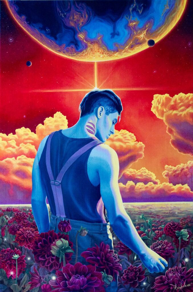 The Learning Connexion Art Courses Creative Arts Painting Classes Distance Delivery student Ric Luxfahrae 2