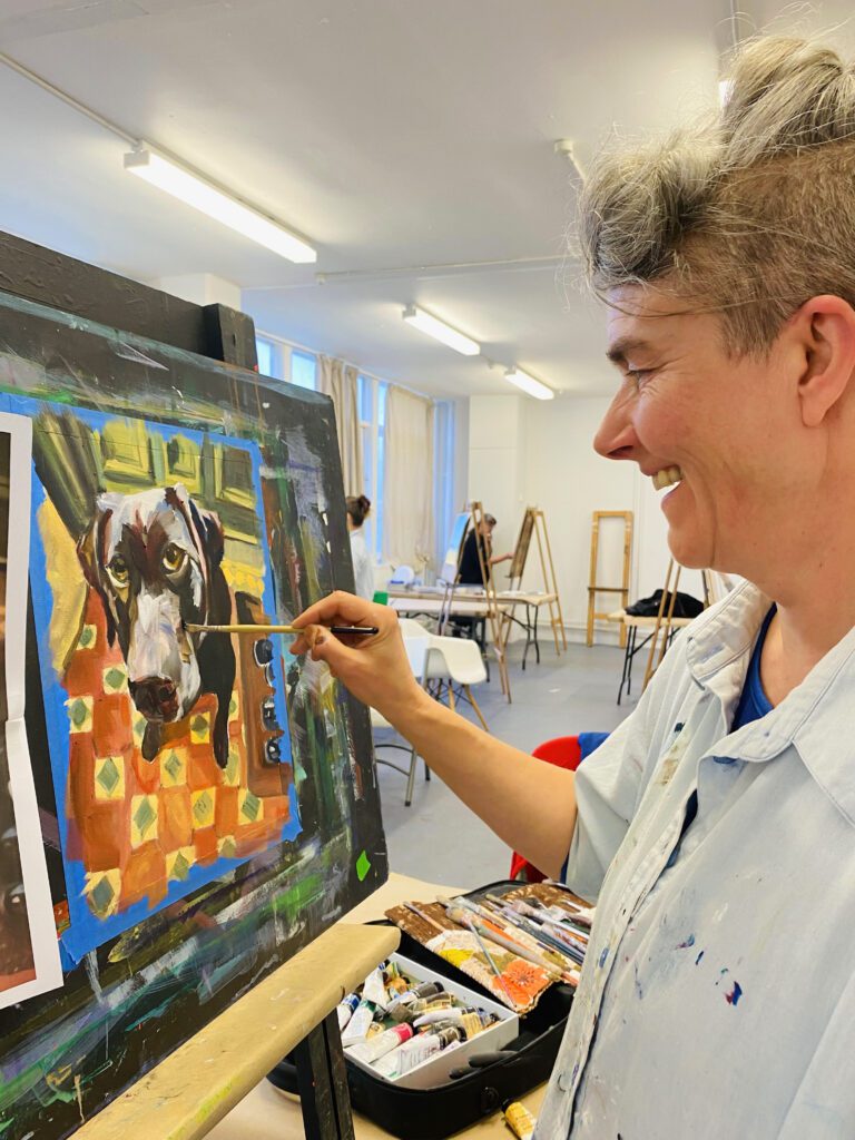 The Learning Connexion Art Courses Creative Arts Painting Classes student Penny Wyatt 2