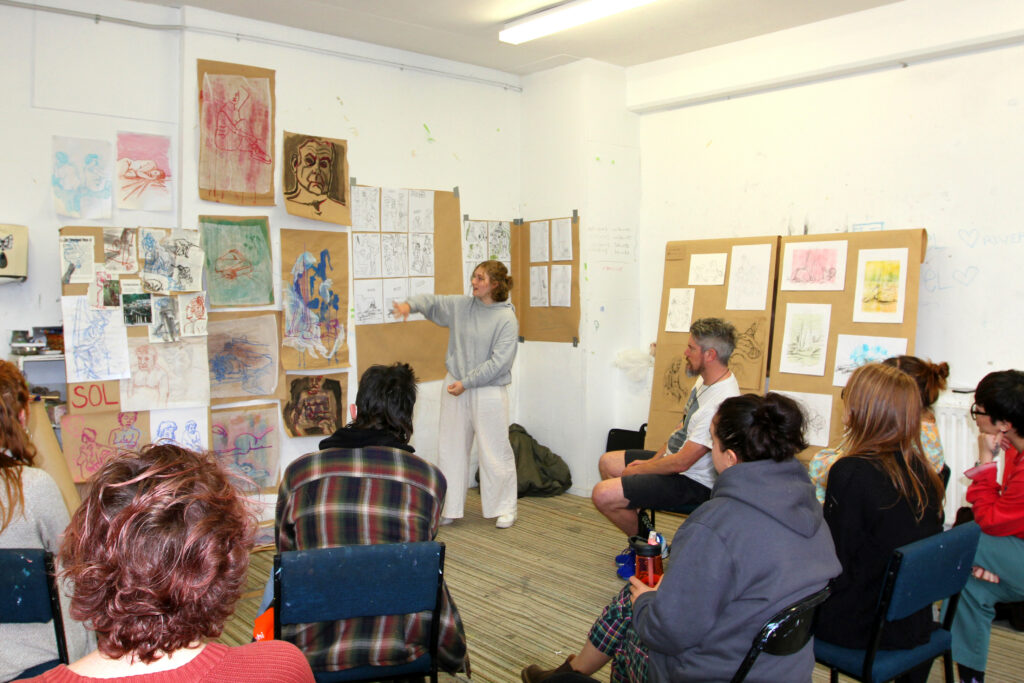 The Learning Connexion Art School Art Programme Life Drawing Class 7