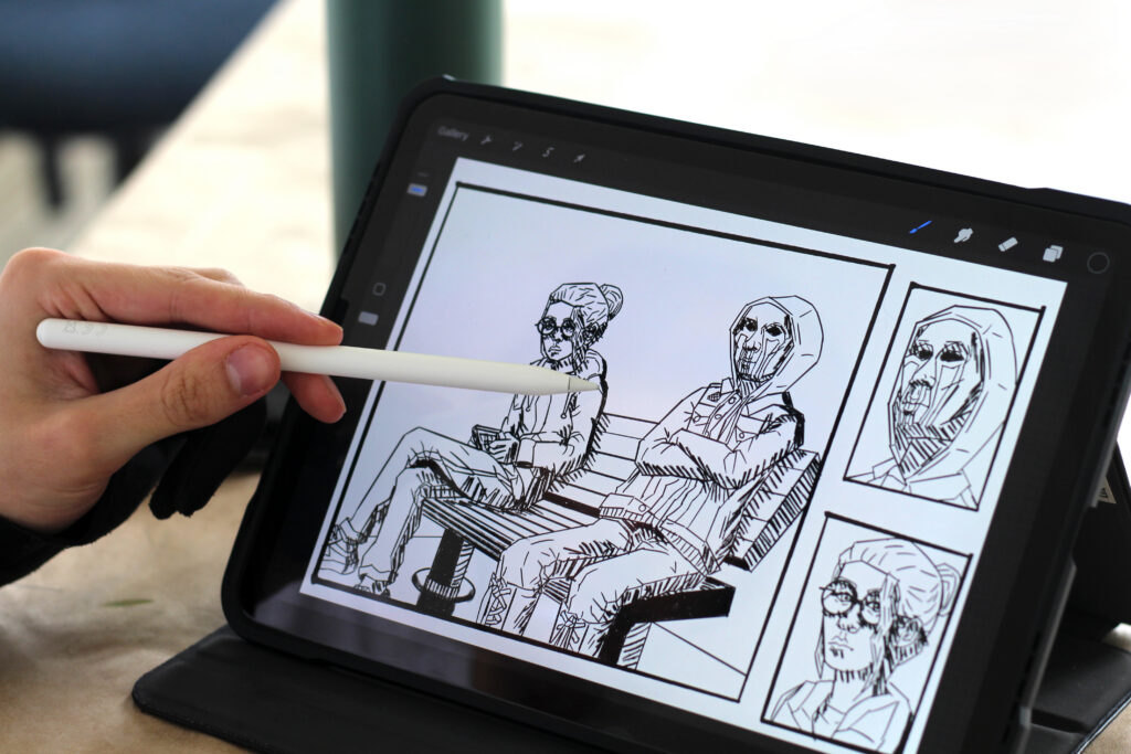 The Learning Connexion Art School Digital Art Courses Tablet Drawing iPad